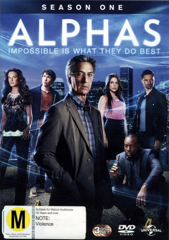 ALPHAS 3DVD VG+