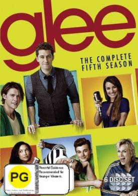 GLEE SEASON FIVE 6DVD VG