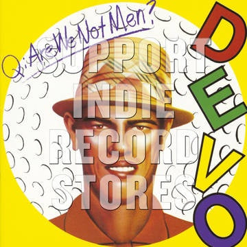 DEVO-Q: ARE WE NOT MEN? A: WE ARE DEVO PICTURE DISC LP *NEW*
