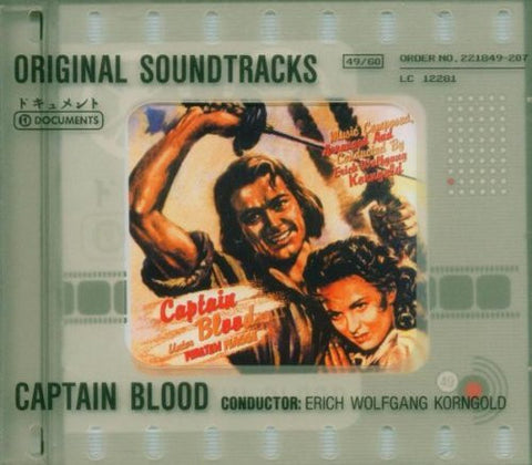 CAPTAIN BLOOD-OST ERICH WOLFGANG KORNGOLD CD VG+