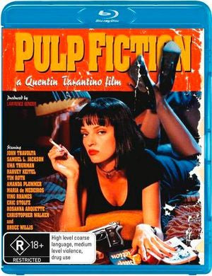 PULP FICTION R18 BLURAY VG