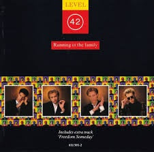 LEVEL 42-RUNNING IN THE FAMILY LP NM COVER VG