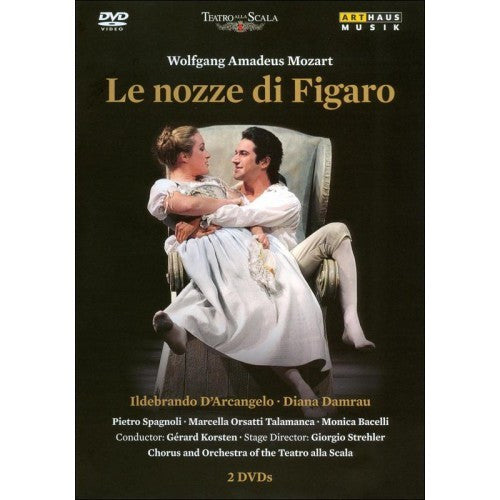 MOZART-LE NOZZE DI FIGARO GERARD KORSTEN 2DVD *NEW*