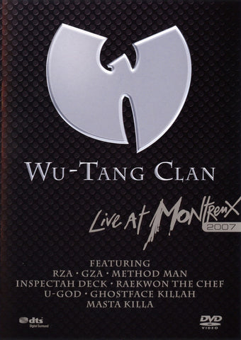 WU-TANG CLAN-LIVE AT MONTREUX 2007 DVD VG