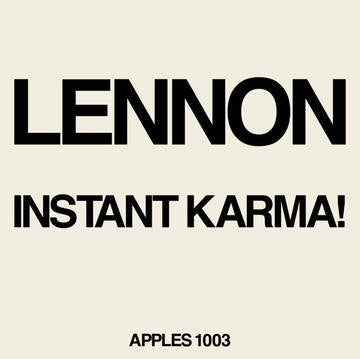 LENNON JOHN/ YOKO ONO WITH THE PLASTIC ONO BAND-INSTANT KARMA! 7" *NEW*
