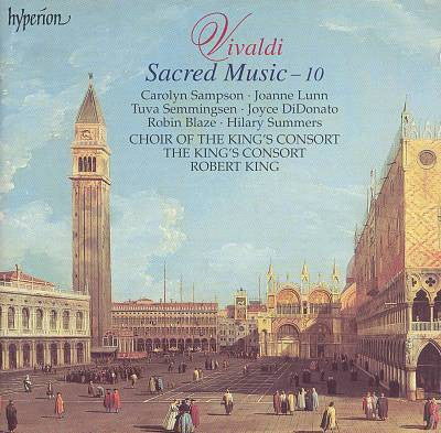 VIVALDI-SACRED MUSIC 10 THE KINGS CONSORT CD VG