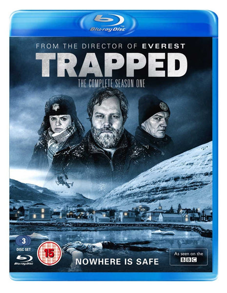 TRAPPED SEASON ONE 3BLURAY VG