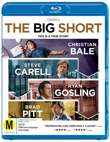 BIG SHORT THE - BLURAY NM