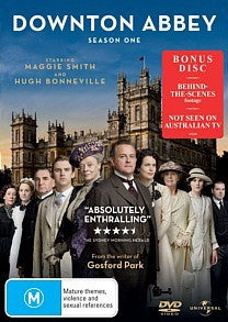DOWNTON ABBEY SEASON ONE 4DVD VG