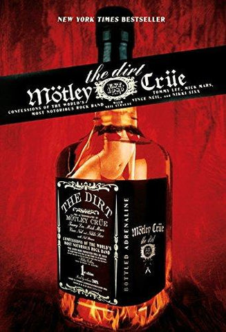 MOTLEY CRUE THE DIRT BOOK VG