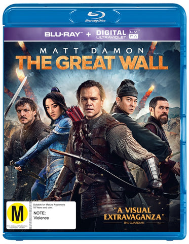 GREAT WALL THE - BLURAY NM