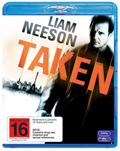 TAKEN BLURAY VG+