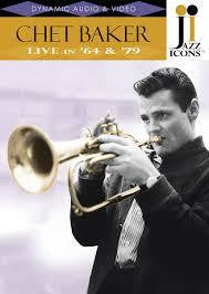 BAKER CHET-LIVE IN '64 & '79 DVD *NEW*