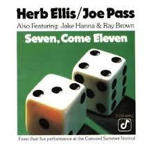 ELLIS HERB & JOE PASS-SEVEN, COME ELEVEN LP VG COVER VG
