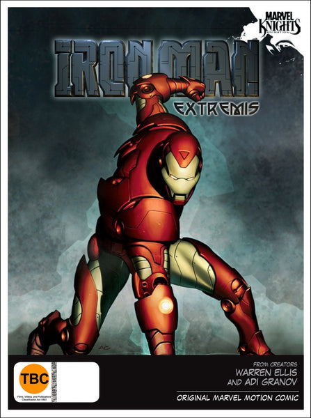 IRON MAN EXTREMIS - MARVEL KNIGHTS DVD VG+