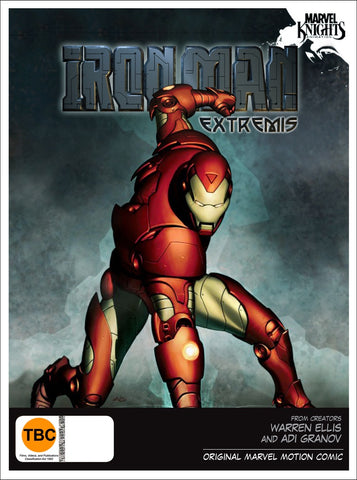 IRON MAN EXTREMIS - MARVEL KNIGHTS DVD VG+