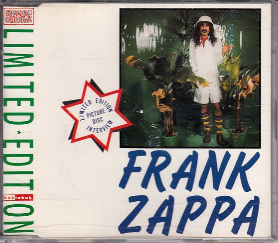 ZAPPA FRANK-INTERVIEW LIMITED EDITION PICTURE DISC CD VG