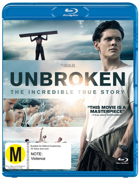 UNBROKEN BLURAY VG+