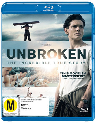 UNBROKEN BLURAY VG+