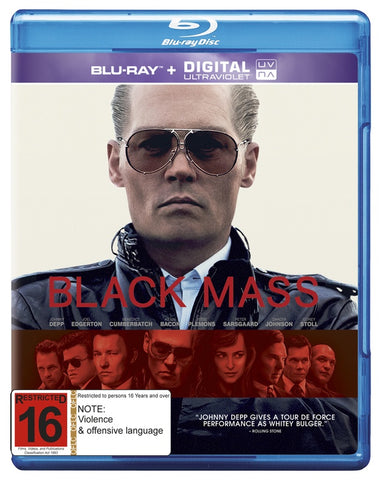 BLACK MASS BLURAY VG