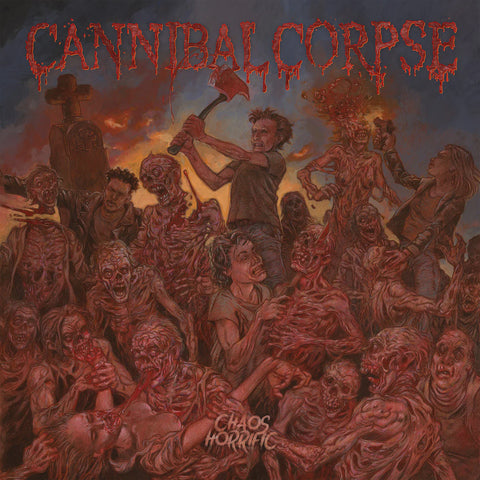 CANNIBAL CORPSE-CHAOS HORRIFIC BURNED FLESH VINYL LP *NEW*