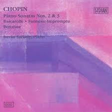 CHOPIN - PIANO SONATAS NOS 2 & 3 CD VG