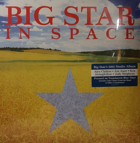 BIG STAR-IN SPACE TRANSLUCENT BLUE VINYL LP *NEW* was $52.99 now...