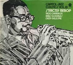 DAMERON/ GONZALES/ GILLESPIE-STRICTLY BEBOP LP EX COVER G