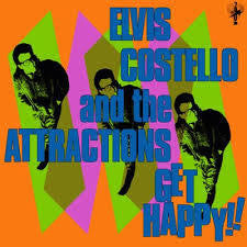 COSTELLO ELVIS-GET HAPPY!! LP EX COVER EX