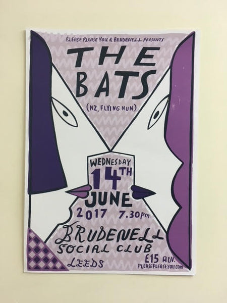 BATS THE-LEEDS UK ORIGINAL TOUR POSTER