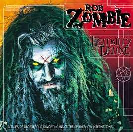 ZOMBIE ROB-HELLBILLY DELUXE GLOW IN THE DARK VINYL LP *NEW*