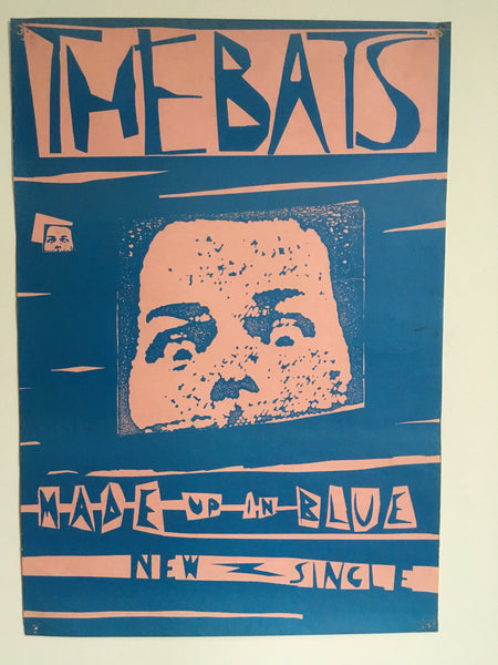 BATS THE-MADE UP IN BLUE ORIGINAL PROMO POSTER