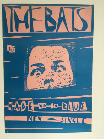 BATS THE-MADE UP IN BLUE ORIGINAL PROMO POSTER