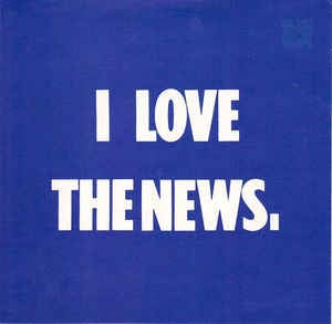 DEATH RAY CAFE-I LOVE THE NEWS 7" VG+ COVER VG