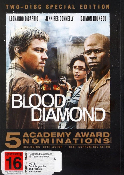 BLOOD DIAMOND 2DVD VG
