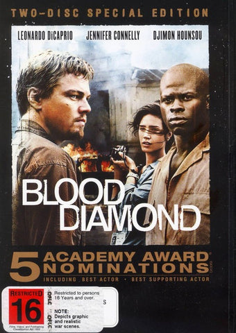 BLOOD DIAMOND 2DVD VG
