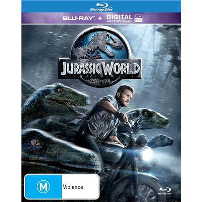 JURASSIC WORLD BLURAY VG+