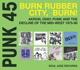 PUNK 45-BURN RUBBER CITY, BURN VARIOUS ARTISTS 2LP *NEW*