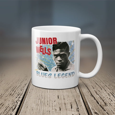 WELLS JUNIOR-BLUES LEGEND MUG *NEW*