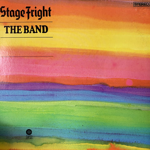 BAND THE-STAGE FRIGHT LP NM COVER VG+