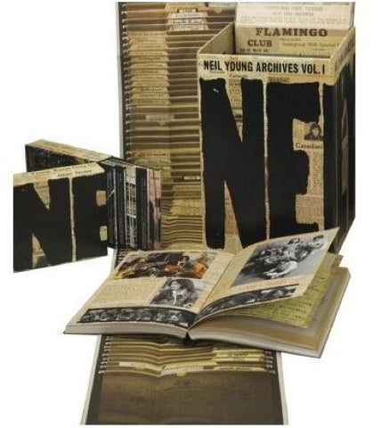 YOUNG NEIL-NEIL YOUNG ARCHIVES VOL 1 (1963-1972) 10DVD (AUDIO) +2CD EX