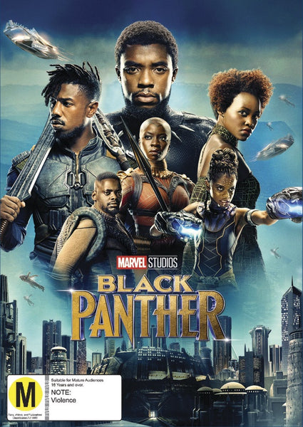 BLACK PANTHER MARVEL DVD NM