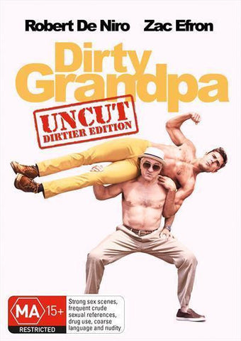 DIRTY GRANDPA-DVD VG+