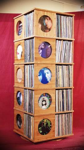 U SPIN-REVOLVING RECORD STORAGE SYSTEM PER ADDITIONAL LAYER *NEW*