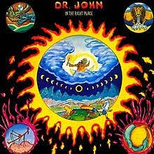 DR JOHN-IN THE RIGHT PLACE LP VG+ COVER EX
