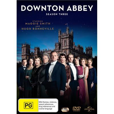 DOWNTOWN ABBEY SEASON THREE 3DVD
