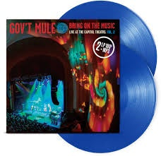 GOVT MULE-BRING ON THE MUSIC VOL. 2 BLUE VINYL 2LP *NEW*”
