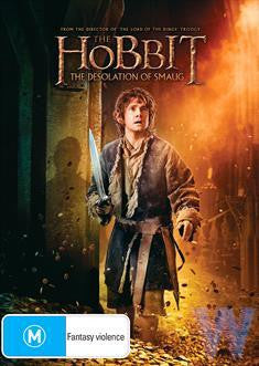 HOBBIT THE THE DESOLATION OF SMAUG DVD VG+