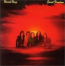 URIAH HEEP-SWEET FREEDOM LP EX COVER VG+