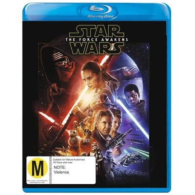 STAR WARS THE FORCE AWAKENS 2BLURAY VG